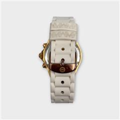 Michele Tahitian Jelly Bean White Steel Ladies Watch MWW12F000008
